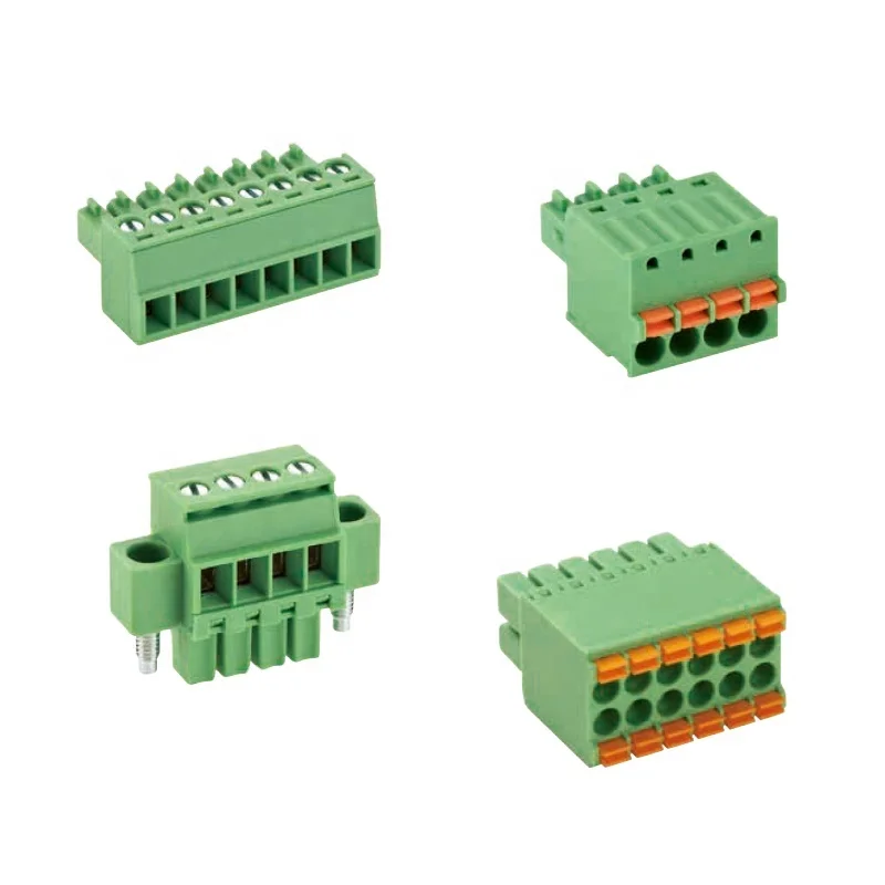 Factory Outlet Right Angle Straight Needle 3.5mm Pitch Male and Female Connector 1843622/1847071 PCB Plug-in Terminal Block