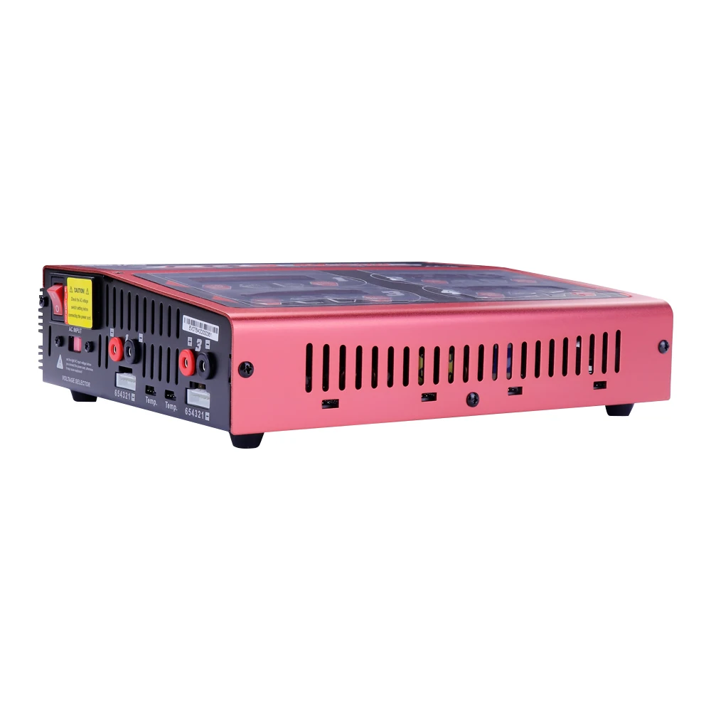 EV-Peak CQ3 4x100W 10A 1-6S DC 11V-18V Balance Charger Discharger for LiPo LiFe NiMH NiCd Battery RC Model Drone