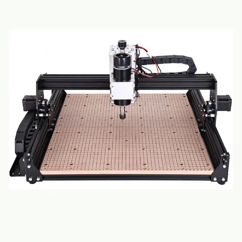 TEBAK Wood Plastic and Soft Metal Processing  4540 Bench-type  Milling Machine Kit, Equipped with a Powerful 500-watt Spindle