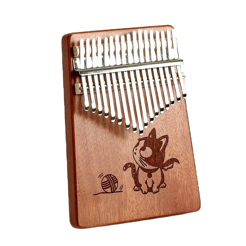 Хорошее качество kalimba большой палец фортепиано мини 17 клавиш Kalimba подарок гармоника музыкальный подарок