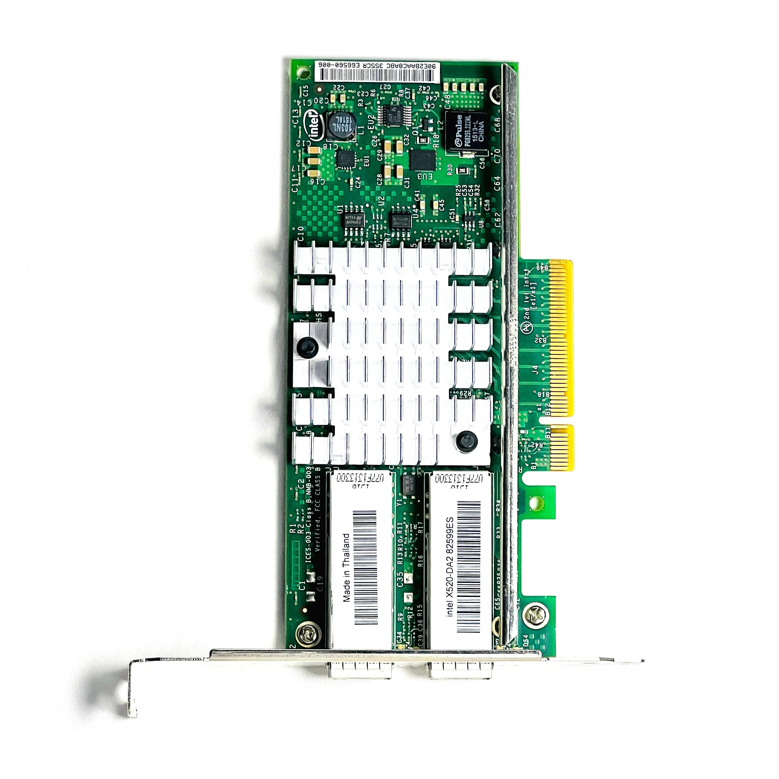 Intel X520-DA2 Pcie Network Card - Dual Port 10G Fiber