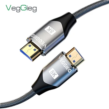 OEM & Stock HDMI 2.1 Cable 8K 144Hz 48 Gbps Premium HD TV HDMI Video Cable 1.5 3m Male to Male HDMI Cable Braided