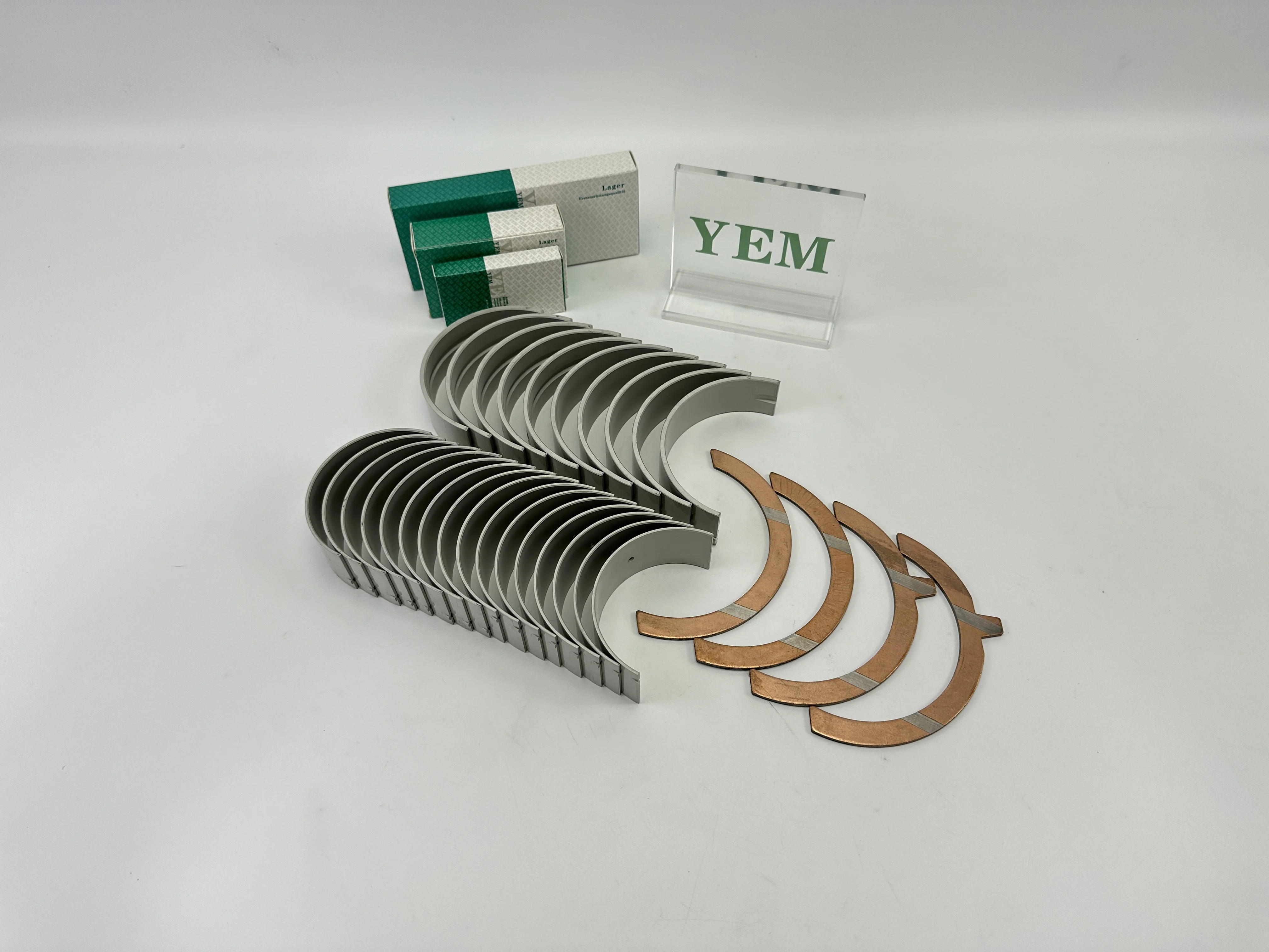 OEM Engine Parts Main & Rod Bearings With Thrust Washer for Liebherr D9408 D9508 Engine Parts 4