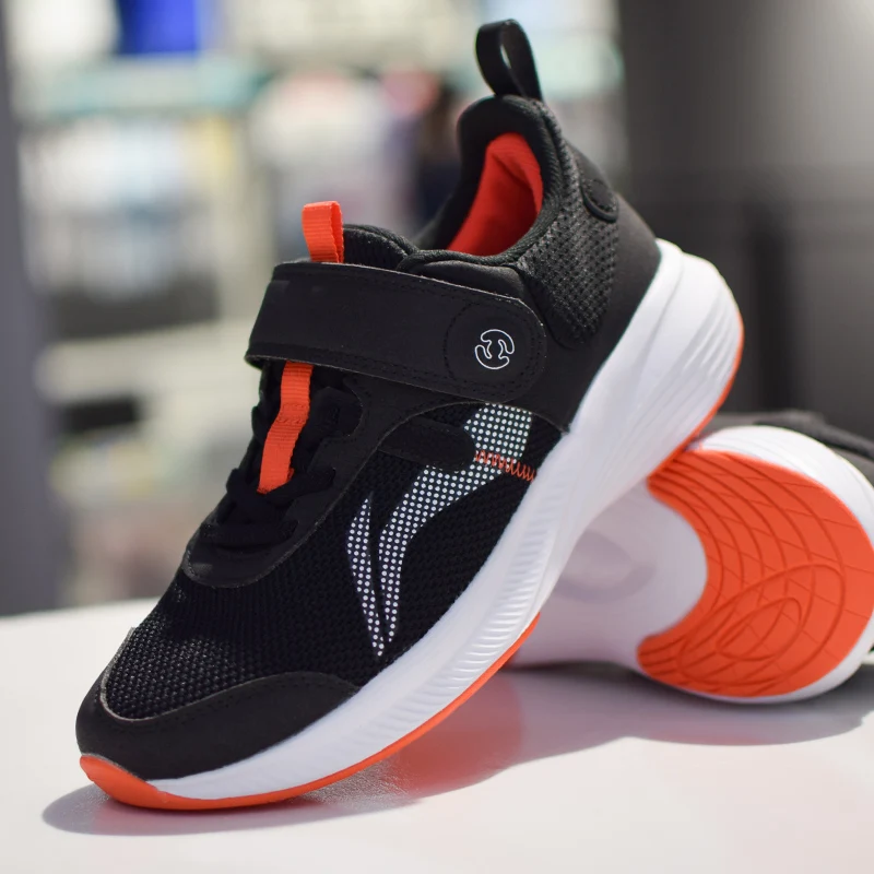LI NING детская повседневная обувь Zhi Rou 2,0 тонкая детская повседневная обувь для мальчиков и девочек спортивная обувь для бега