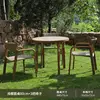 80cm round table [one table and three chairs]