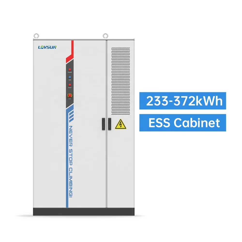 Ip54 233Kwh 372kwh Energy Storage Container ESS Industrial & Commercial Liquid-Cooling Cabinet