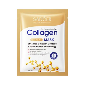 Collagen Essence Sheet Mask Skin Care Facial Sheet Mask Collagen Sheet Mask Face Pack For Dry Skin