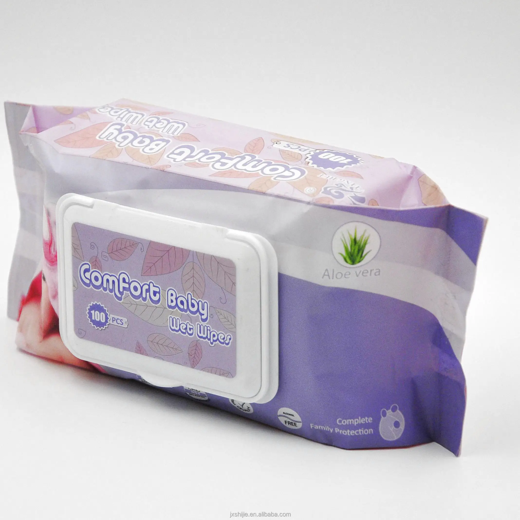 baby wipes 80 water organic unscented eco-friendly low moq