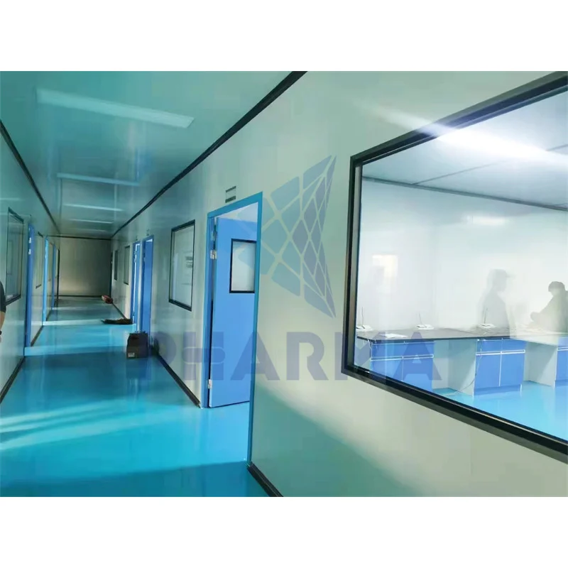 product-PHARMA-Clean Room Aluminum Frame Double Tempered Glass View Window Medical Cleanroom Window -4