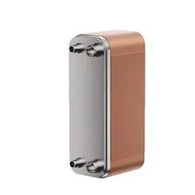 New SUS 304 316L Copper 45bar Customized 7.5m3/h Brazed Plate Heat Exchanger For Refrigeration And Heating