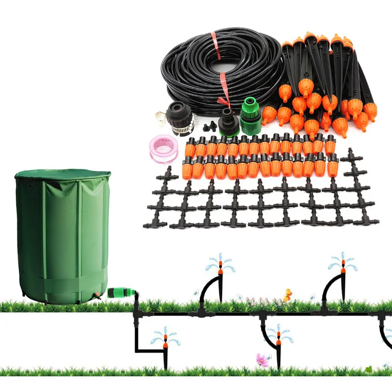 Collapsible Tank Self Watering System Gravity Drip Irrigation System