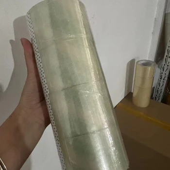 30 Years Factory Low Noise BOPP Pressure Sensitive Waterproof Single Sided Bag Sealing Tape