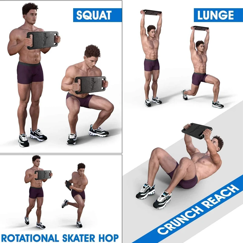 Cast Iron Ruck Plate, Weighted Plate for Rucking, Swings, Squat, Strength Training - Multiple Weights