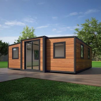 Luxury Prefab Modular Foldable Shipping Container Home 40 Feet Quick Assemble Container Homes For Sale