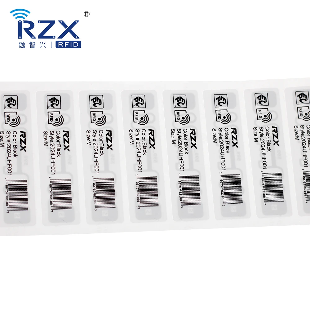 ISO18000 6C UHF RFID Labels for Efficient Supermarket Tracking