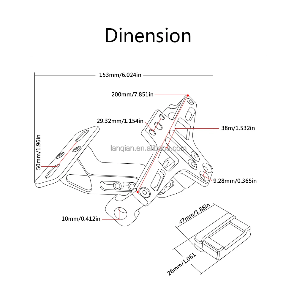 Мотоцикл Кронштейн номерного знака держатель рамка номерного знака со светодиодной кронштейн для Yamaha MT10 2016-2018 MT-10 2017 MT 10 FZ-10