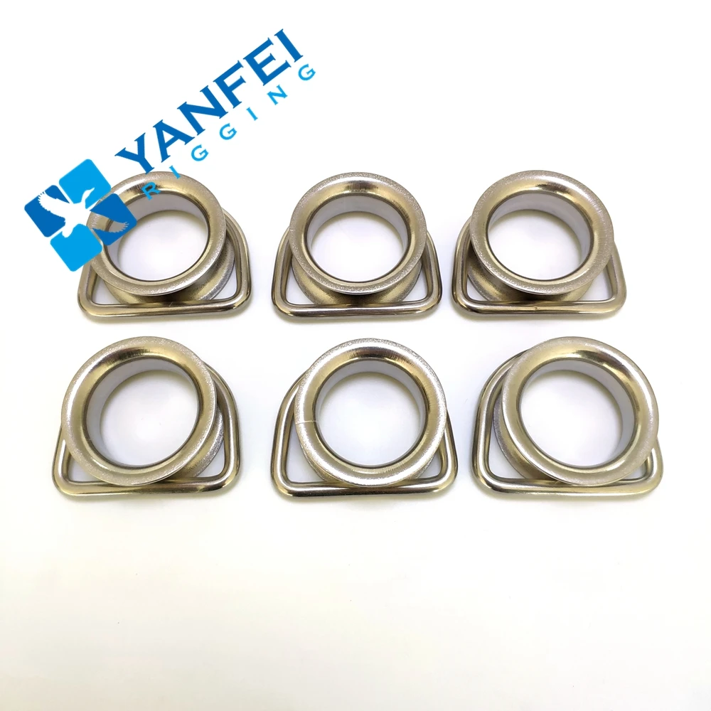 High Quality Riggings Hardware Wire Rope Round Thimble With D Ring ...