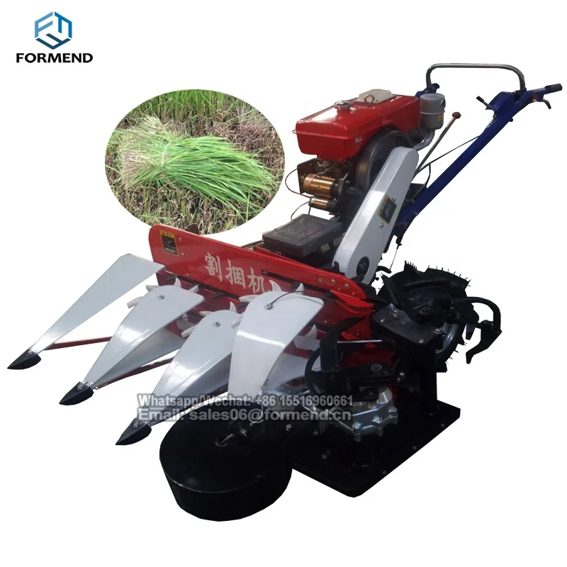 Rice Harvester Machine Best Price For Sale For Rice & Wheat