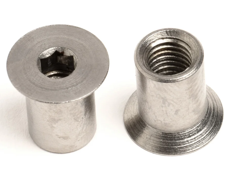 Fastener Torx Security Barrel Nut Countersunk Hexagon Stainless Steel Sleeve Nut