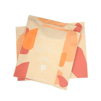 Poly Mailers Bag Eco Friendly D2W Biodegradable Custom Printing Mailing Bags for Shipping Packaging