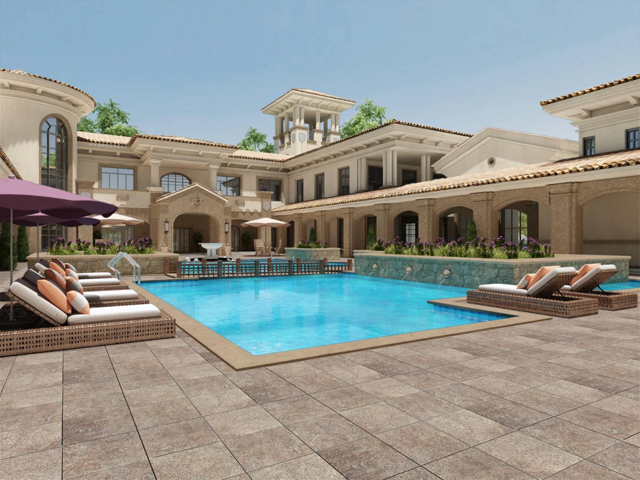 product china sesame grey granite swimming pool coping tiles manufactures popular grey cubestone for outdoor design-15