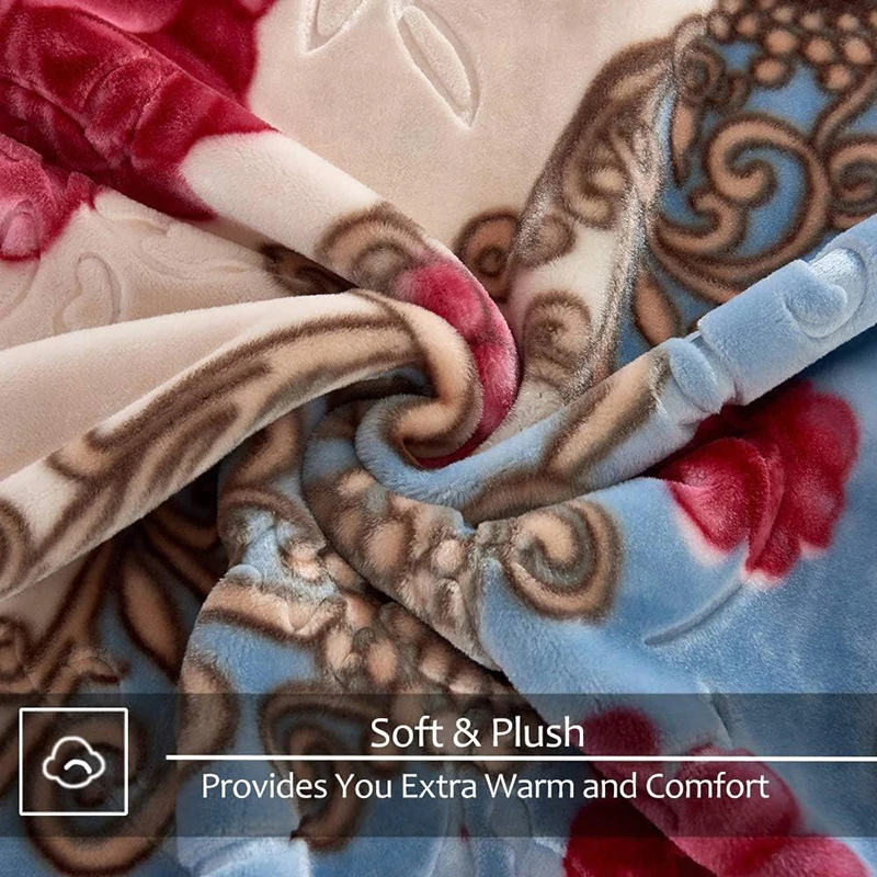wholesale fleece blanket print luxury mink polyester super soft other winter bed blankets