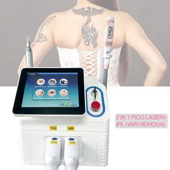 ipl laser hair removal device 2 in 1 tattoo removal machine laser pico ipl filter 640