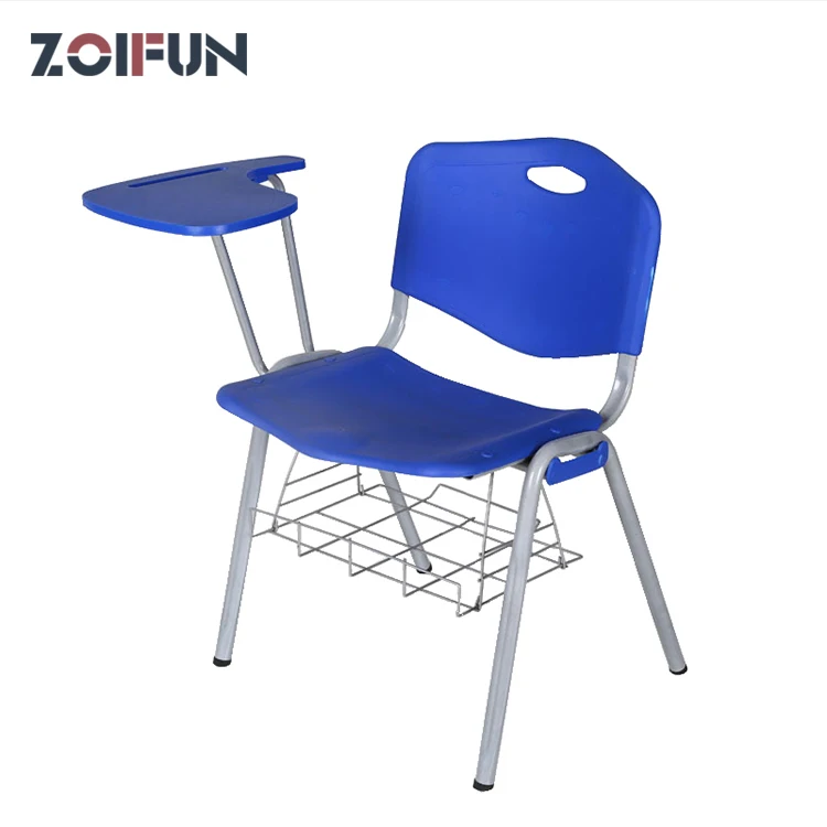 Ergonomic Plastic School Classroom Furniture Student Desk Chair With