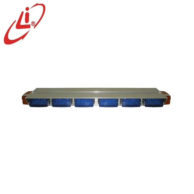 شريط إضاءة تحذيرية بومضة كهرمانية قابلة للبرمجة للسيارات الإسعافية من LYAF