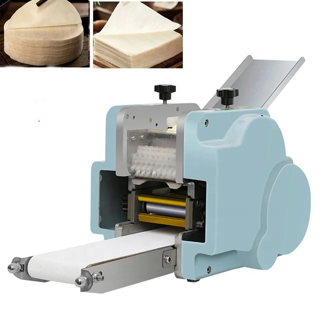 Multifunctional Gyoza Wonton Dumpling Skin Wrapper Making Forming Machine for Sale