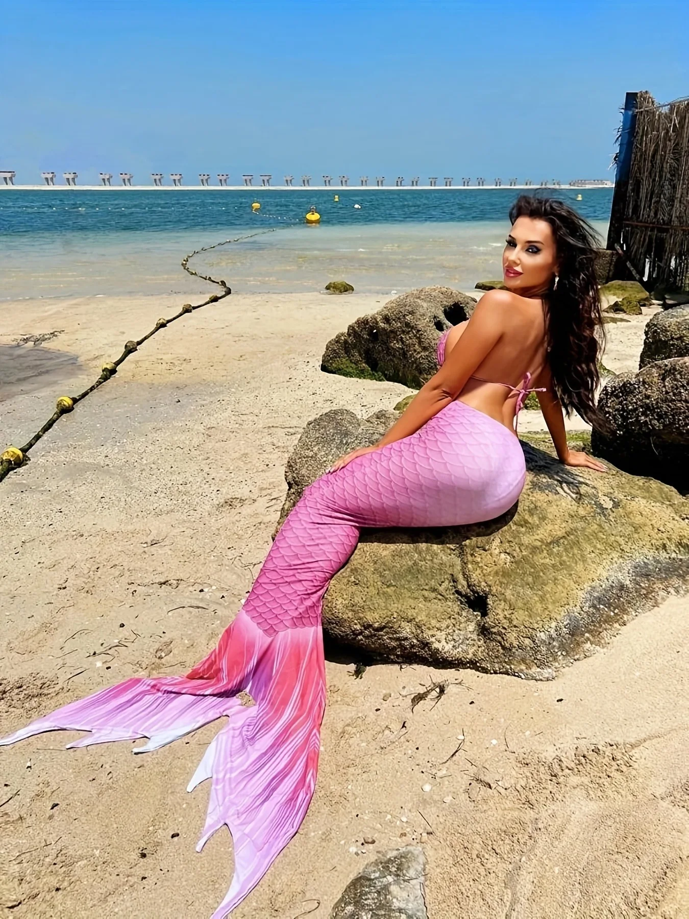 TW Wholesale Women Bathing Suit Mermaid Tail Bikini Swimwear Sexy Three  Piece Bikini Set