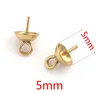 oro - Agujero 0,7*Longitud 8,5*Tapa 5mm