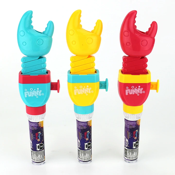 Telescopic toy candy