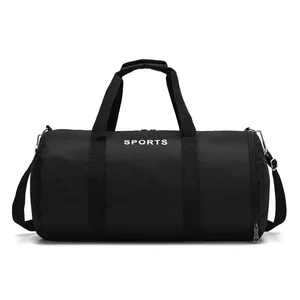 2026 Custom Large Capacity Waterproof Polyester Luxury Gym Duffel Bag Unisex Sports Casual Business Lightweight Travel Shoe