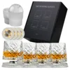 Clear 4-Piece Set(luminous glass stickers & ice ball molds)