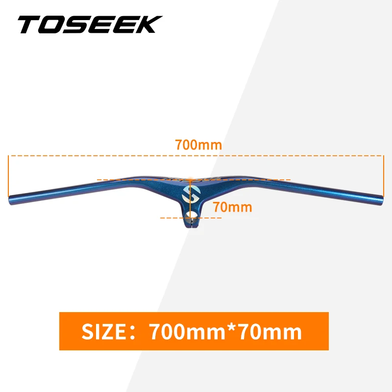 Guidon Carbone Intégré Pour VTT Avec Tige De Selle - Largeur 740/760/780 Mm - Neuf