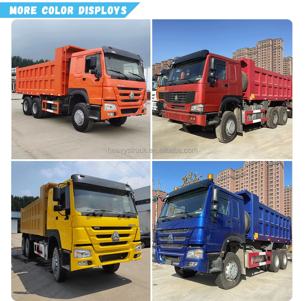 Sinotruck Used Howo Dump Truck 6x4 10 Wheels 371 Hp - Buy Used Howo ...