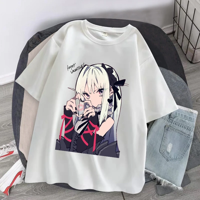 Camiseta Rosa De Dibujos Animados Kawaii Para Mujer,Punk Top Corto De Manga  Corta Con Estampado De Oso,Camiseta Informal Para Mujer,Ropa Negra A La  Moda - Buy Camisetas,La Ropa De Las Mujeres,Camisetas Baratas