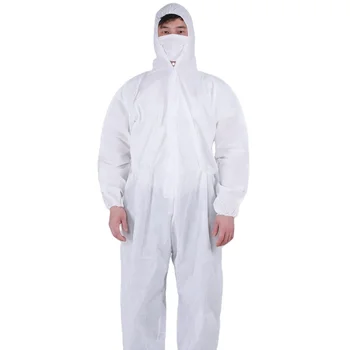 disposable Microporous coverall type 5/6 hospital uniforms overalls for men disposable coverall work wear security protection