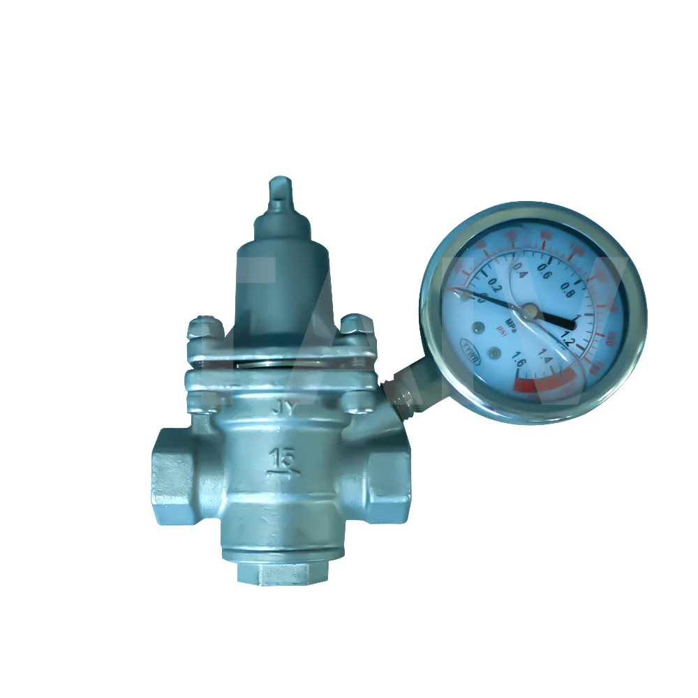 Custom Forged Piston High Pressure Adjustable Water Pressure Reducing 阀门 for Gas Media 2