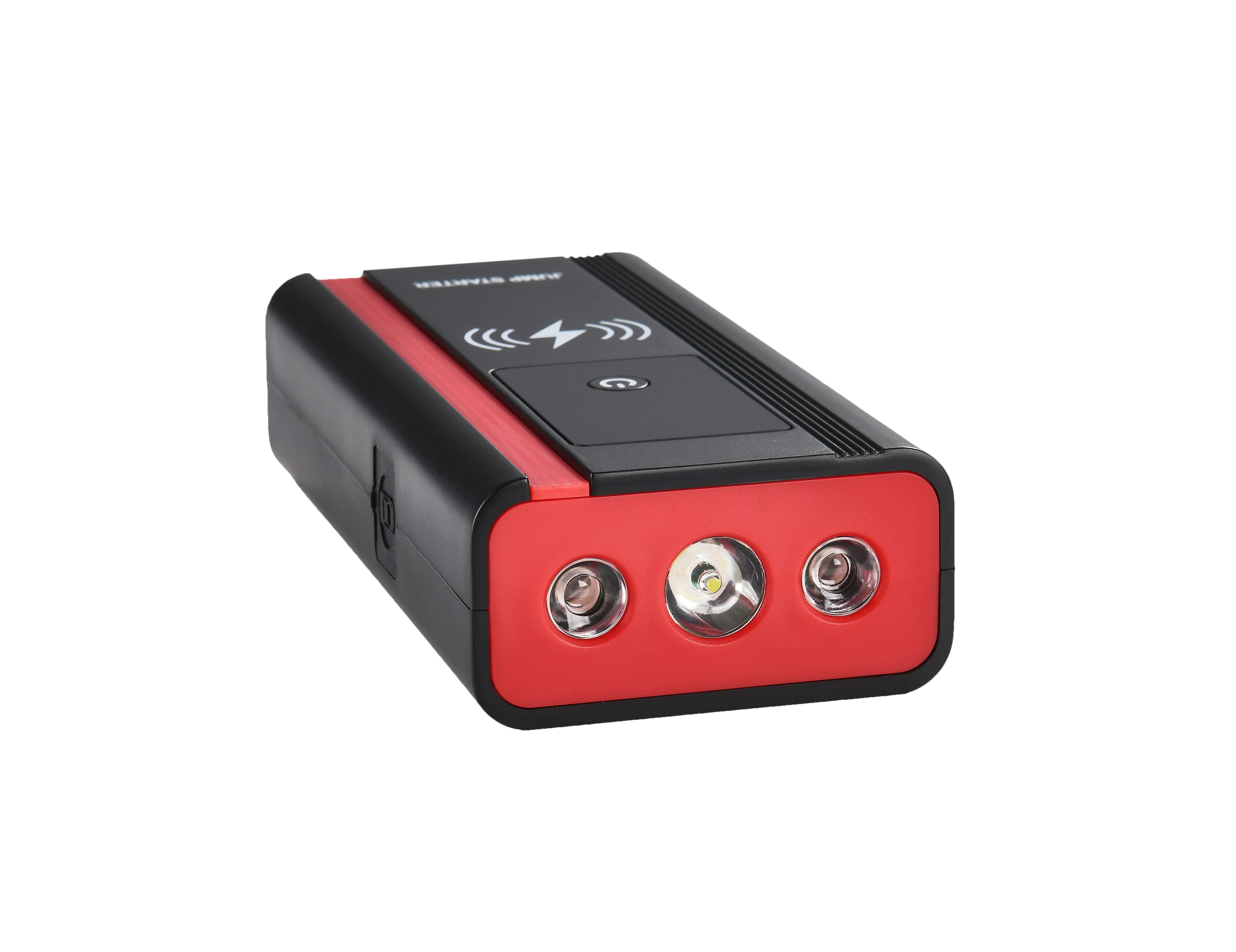 12V Portable Jump Start Car Booster 8000mAh for 7.0L Gasoline & 3.8L Diesel with Air Compressor Wireless Phone Charging