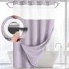 Lavender-white gauze-white ring