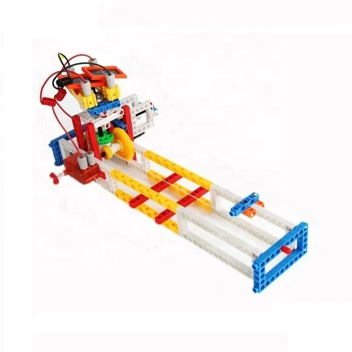 Обучающая пластиковая Головоломка «сделай сам», миниатюрная машинка на солнечных батареях, игрушка для детей