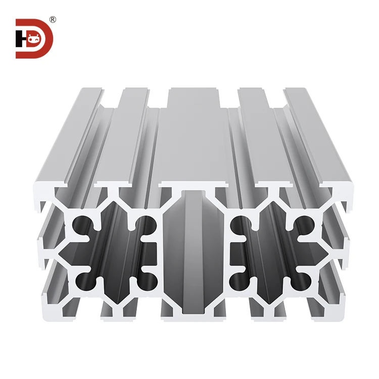 European Standard 50100 Double Slot Industrial Aluminum Profile Automation Equipment Rack Industrial Aluminum Profile factory