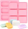 Pink-Rounded Rectangle 2PCS