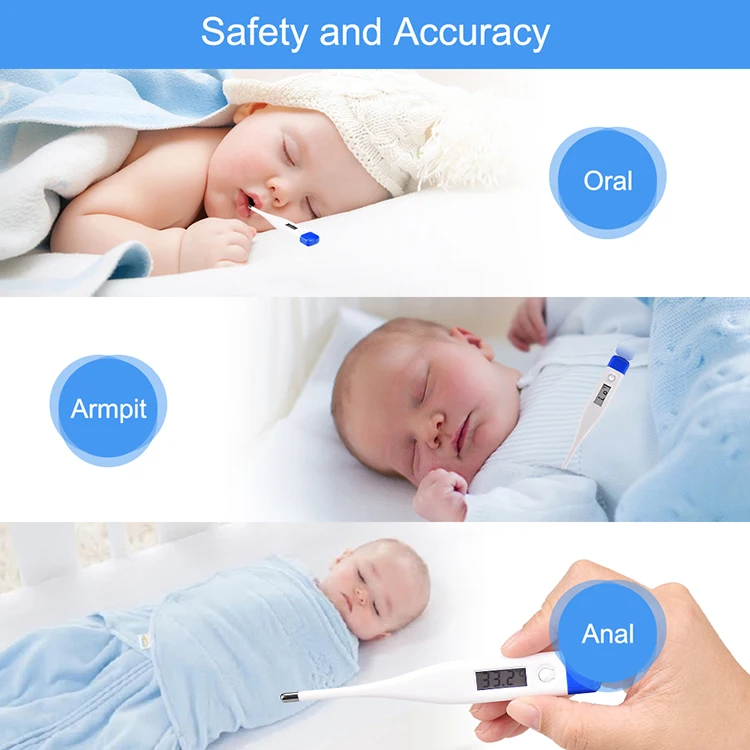 Berrcom Quick Reading Digital Waterproof Oral Thermometer