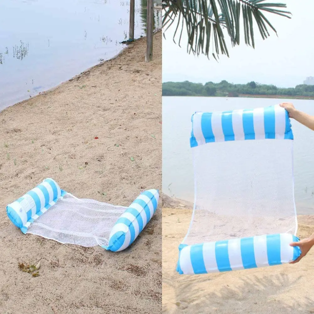 Wholesale Inflatable Lounge Chair Floating Swimming Mattress Lounge Bed ...