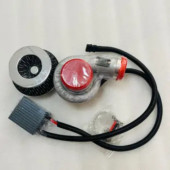 エレクトリックターボスーパーチャージャーキット 12V モーターサイクル用