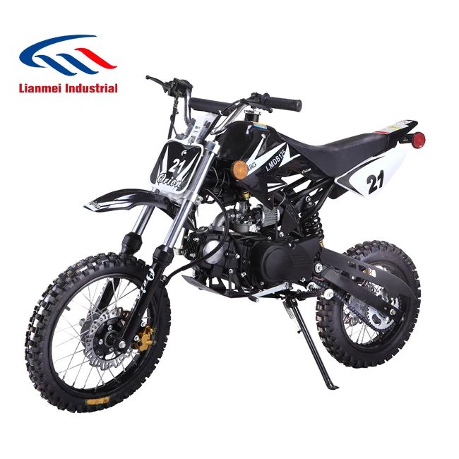 125cc Dirt Bike With Kick And Electric 