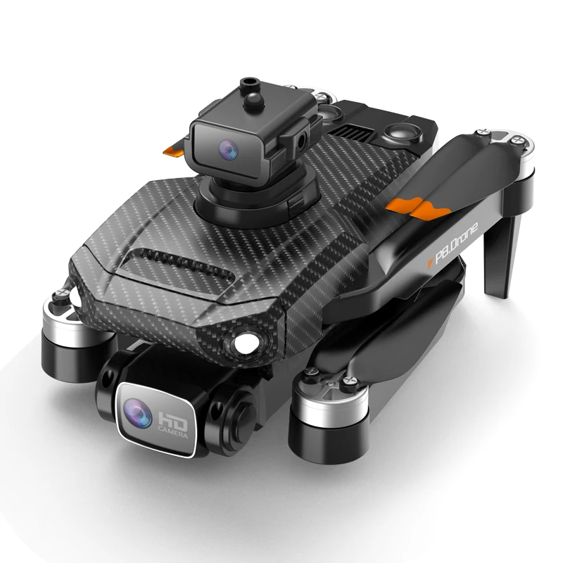 P8 Pro Drone Brushless Gps 8k Dual Camera With Obstacle Avoidance Rc